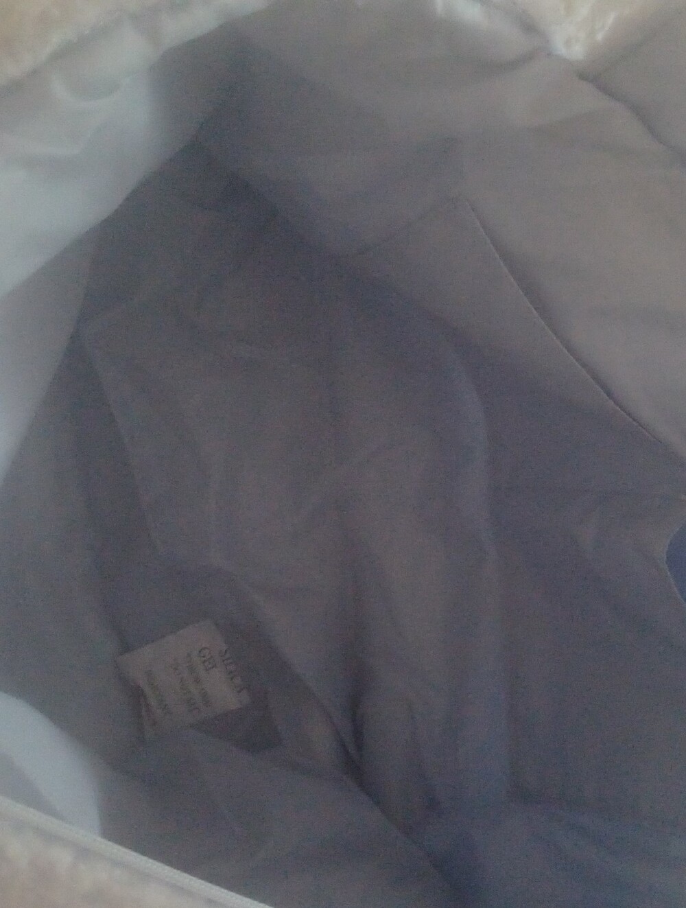PINK Sherpa Baby Blue Tote NWT 16X12 - Picture 3 of 8